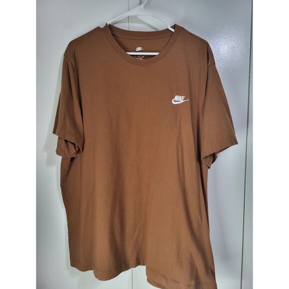 Nike Other - THE NIKE TEE Men's SZ XXL Brown Short Sleeve Shirt Athleisure Athletic